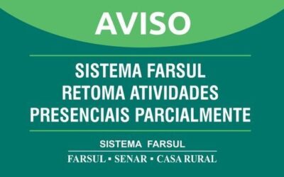 Sistema Farsul retoma atividades presencias parcialmente